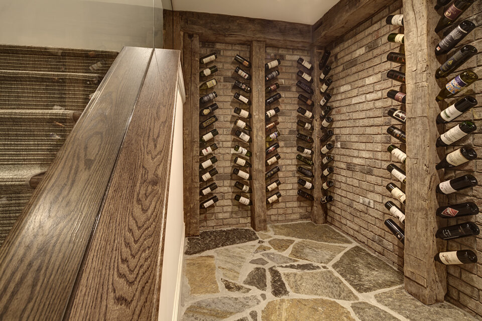 908 oakland wine cellar w stairs